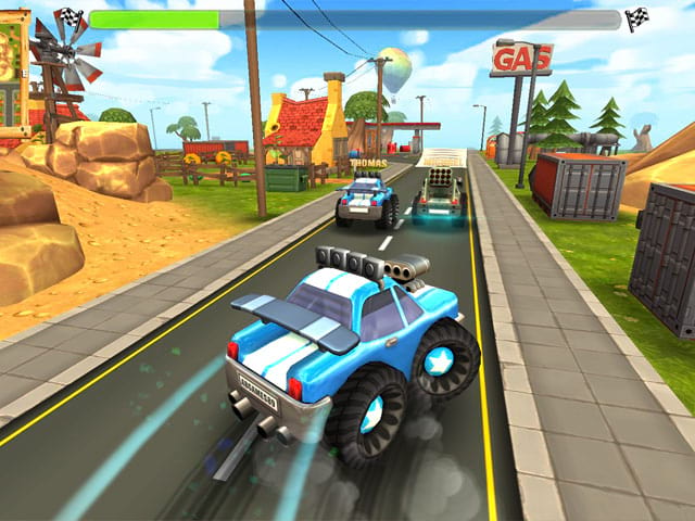 Cartoon Hot Racer 3D