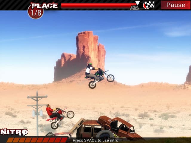 Dirt Bikes Super Racing