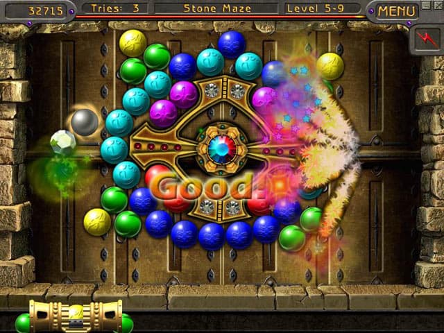 Bubble Shooter Golden Path