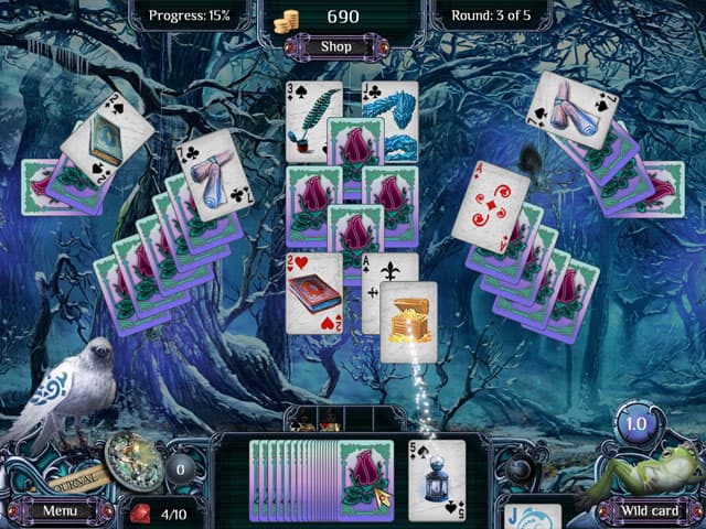 The Far Kingdoms Winter Solitaire